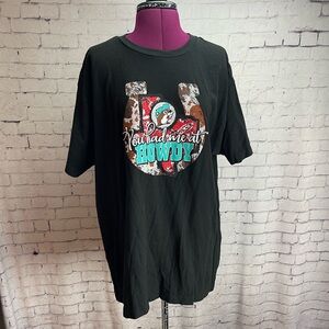 Bucees size XL black tshirt with you had me at howdy Texas graphic